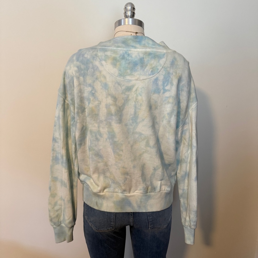 Anthropologie Blue Tie-Dye Sweatshirt - Picture 3 of 4